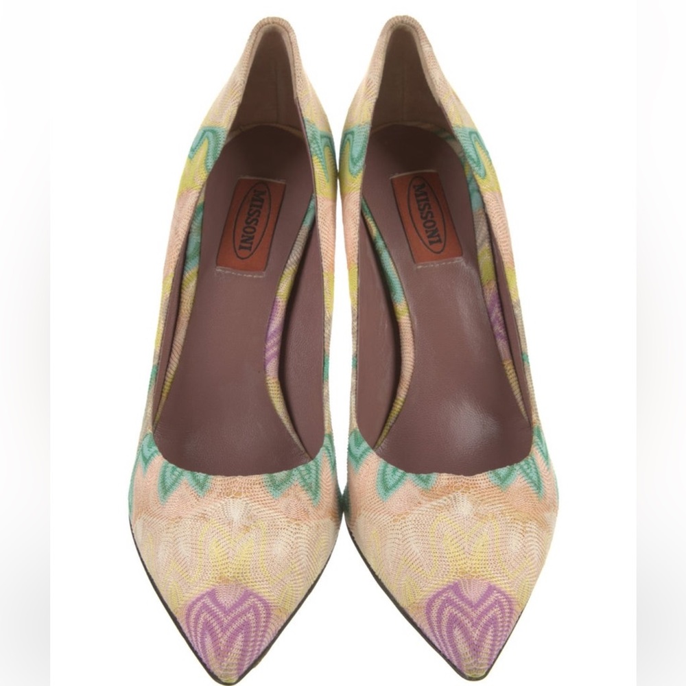 Missoni striped pumps-brand new without tags -size 8.5comfortable designer shoes